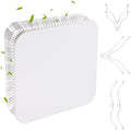 WKZO 13.25" X 13.25" FG701S Bathroom Exhaust Grille Cover Included Springs by WKZO