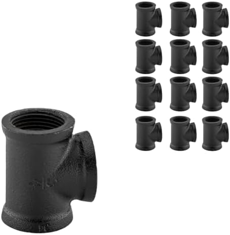 Tee 3/4" Pipe Fitting – Industrial Threaded Black Iron Pipe Fitting by PRIMPIPEWORKS