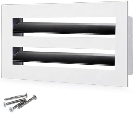 8x4 Modern AC Vent Cover, Decorative Air Vent Register Grille by Soknockk