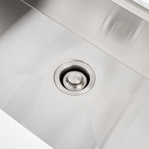 Luxier GD02-B Kitchen Sink Garbage Disposal Flange and Stopper in Brushed - Image 5
