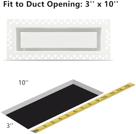 Flush Wall Vent Cover 3x10 Inch - Image 5