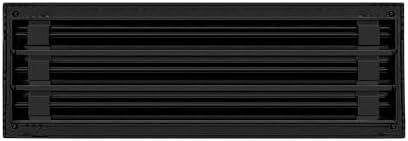 BUILDMART - 18x6 Modern AC Vent Cover - Decorative Black Air Vent - Standard - Image 2