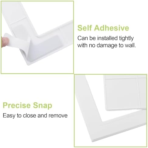 Self Adhesive Access Panel for Drywall 10 x 10 inch Surface-Mounted Wall Hole - Image 4