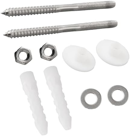 Stainless Steel Wall Mount Basin Sink Fitting Kit M8x110mm Bathroom Hardware - Image 3
