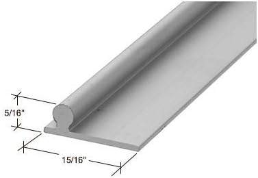 CRL Aluminum Sliding Glass Door Replacement Rail - 72 in Long - Image 6