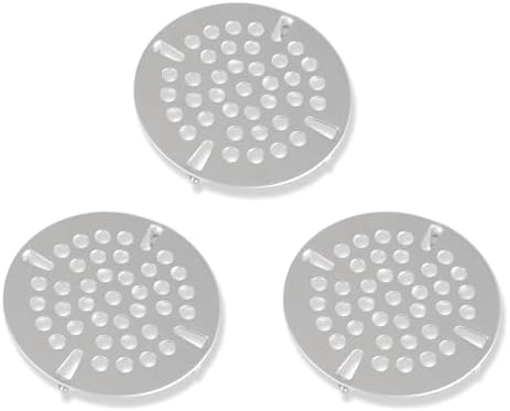 3-1/2" Flat Strainer for Commercial Sink Waste Valve Lever Drain by Sepaitek