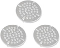3-1/2" Flat Strainer for Commercial Sink Waste Valve Lever Drain by Sepaitek