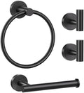 Lairuier Bathroom Hardware Set, 4-Piece Towel Bar Set Include Toilet Paper by LairuierBathroomHardwareSet