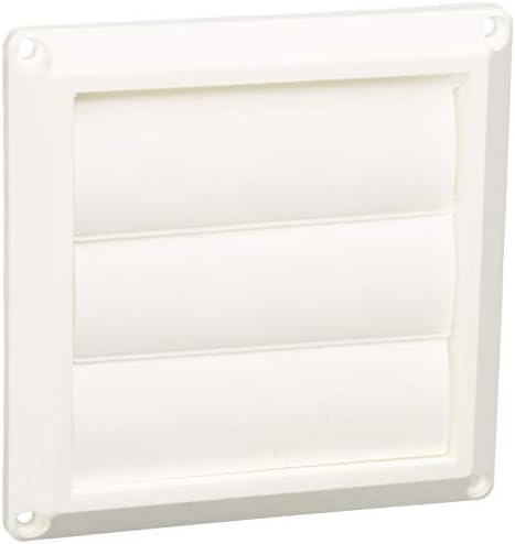Lambro 1475W White Plastic Louvered Vent by Lambro