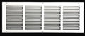 Fits 24x8 Duct Opening Stamped Steel Return Air Grille Vent Cover Grille by KumpelAire