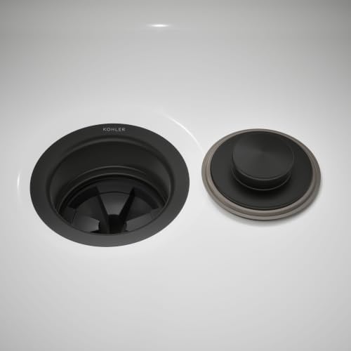 Kohler K-11352-BL Kohler K-11352 Solid Durable Disposal Flange and Stopper - Image 2