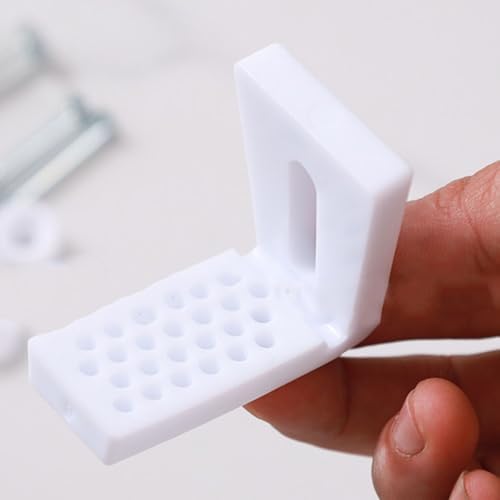 Toilet Bidet L-shaped Foot Mounting Bolts Set Toilet Pan Fix To Floor Kit - Image 3