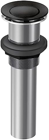 Moen 140780BL Bathroom Vessel Sink Pop-Up Drain Assembly, Matte Black - Image 2