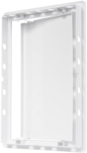 8" x 12" White ABS Plastic Plumbing Access Panel - Image 5