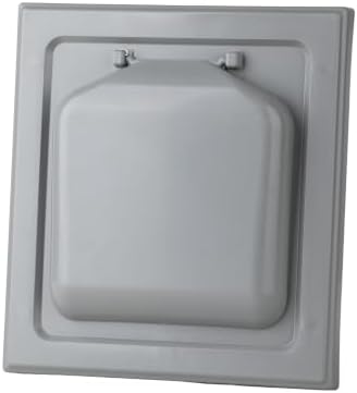 NO-PEST VENT Dual Door Dryer Vent Cover 4 Inch Outdoor, Made in USA, Highest by No-PestVent