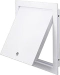 Steel Access Panel Door, Lockable Reinforced Metal Construction by Unknown