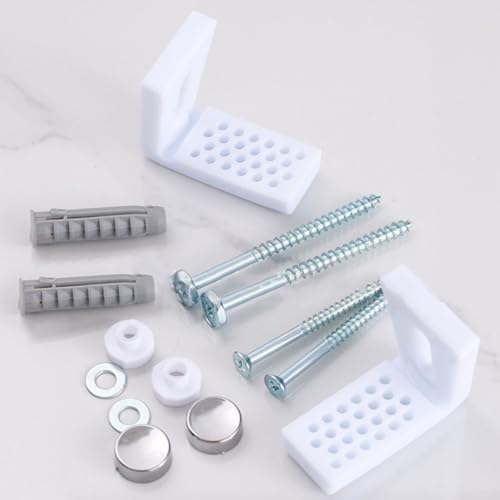 Toilet Bidet L-shaped Foot Mounting Bolts Set Toilet Pan Fix To Floor Kit - Image 6