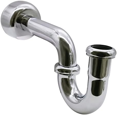 Westbrass D401-1-05 1-1/4" 17 ga. Brass P-Trap by Westbrass