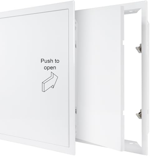 Vent Systems 16'' x 16'' Inch White Metal Access Panel - Image 7