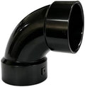 LESSO 3" ABS 90 Degree Sweep Elbow, DWV 3 inch ABS Pipe Fittings by LESSO