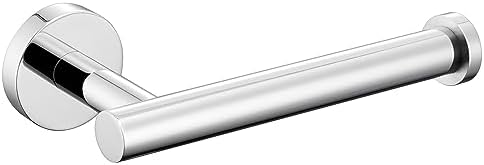 APLusee Toilet Paper Holder for Bathroom Paper Storage, Polished Chrome by APLusee