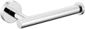 APLusee Toilet Paper Holder for Bathroom Paper Storage, Polished Chrome by APLusee