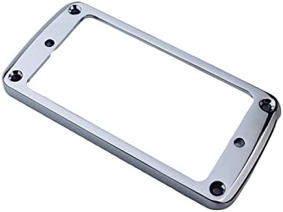 Guyker Metal Flat Humbucker Cover, Pickup Mounting Ring Set - Image 2
