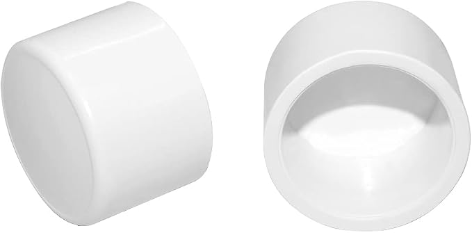 1/2 Inch Pipe End Cap Fitting, Furniture Grade End Cap Fittings - Image 3