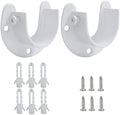 Closet Rod Bracket, 2 Pack, U Shaped, 1-1/4 Inch by Unknown