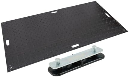 4Pcs 4' x 8' Ground Protection Mats w/ 6 Pcs Single Connectors by MyteeProducts