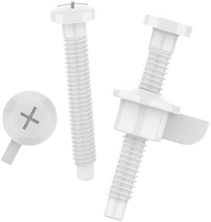 Toilet Seat Parts Including Screw and Nut by WSSROGY%C3%97LAMEA