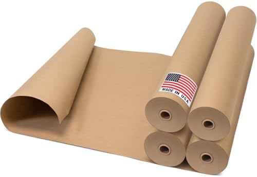 Floor Protection Natural Brown Rosin Paper 24" x 166 ft by Paclord