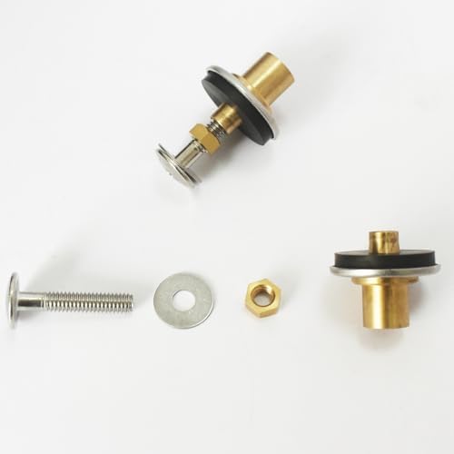 Toilet Tank To Bowl Bolts Mounting Hardware Heavy Duty 2-Piece Dual Flush - Image 7