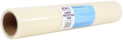 BISupply Plastic Floor Protector, 24in x 200ft Carpet Cover by BISupply