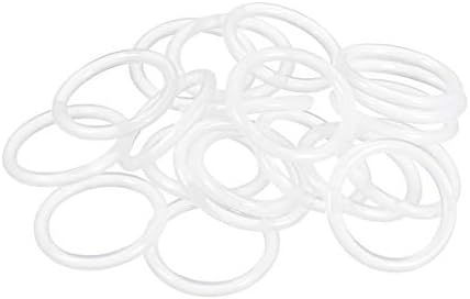 uxcell Silicone O-Ring 29x23x3mm VMQ Seal Ring Gasket White 20pcs by uxcell