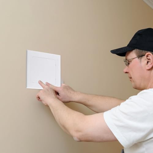 Self Adhesive Access Panel for Drywall 4.7 x 4.7 inch Surface-Mounted Wall Hole - Image 6