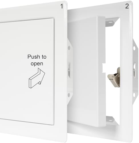 Vent Systems 6'' x 6'' Inch White Metal Access Panel - Image 7