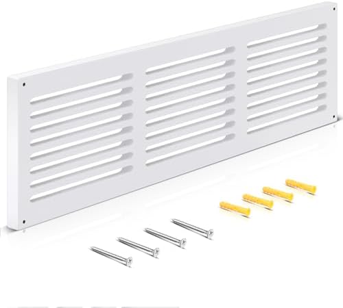 Colingmill 1 Pcs Decorative Return Air Vent Cover 24 x 8.5 x 3/4 Inch White MDF by Colingmill