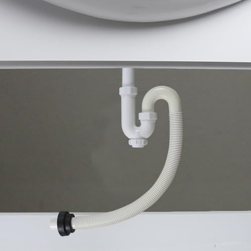Talea PP Material Under-Mounted P-Trap Flexible Sink Drain Pipe - Image 6