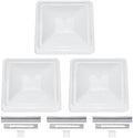 HECASA 14" 3pcs RV Roof Vent Cover Compatible by HECASA