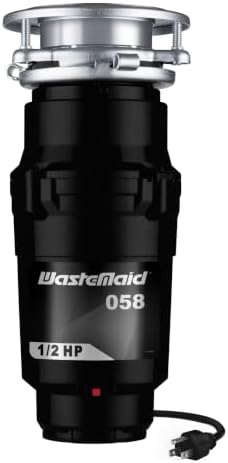 Waste Maid Garbage Disposal, Continuous Feed, 1/2 HP Economy by WasteMaid