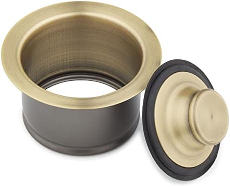 Signature Hardware 482760 3-1/2" Brass Kitchen Garbage Disposal Flange and - Image 6