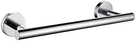 Nolimas Polished Chrome Bath Towel Bar Single Bars Towel Rack Rod Classic Wall by Giveyourbathroomanewlook