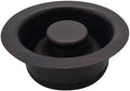 Westbrass D2089-12A 4-1/4" Kitchen Sink Waste Disposal Drain Flange and Stopper by Westbrass