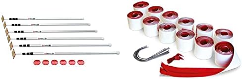 ZIPWALL SLP6 12 Foot Spring Loaded Dust Barrier Poles and ZIPWALL HDAZ12 Heavy by Unknown