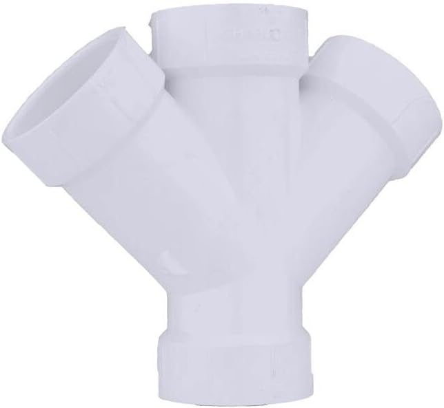 Genova Products 73415 Double Wye Pipe Fitting, 1 1/2" by Genova