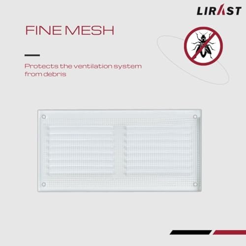 6x2 Vent Cover with Built-in Screen - Image 3