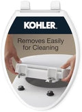 KOHLER 4636-RL-0 Cachet ReadyLatch Elongated Toilet Seat Slow Close, Soft Close by Unknown