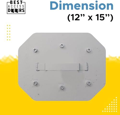BEST 12" x 15" HVAC Grease Duct Access Panel - Image 3
