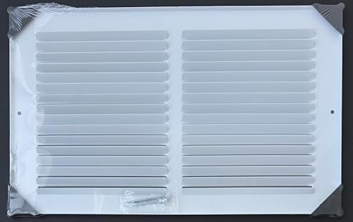 Fits 14x8 Duct Opening Stamped Steel Return Air Grille Vent Cover Grille - Image 3